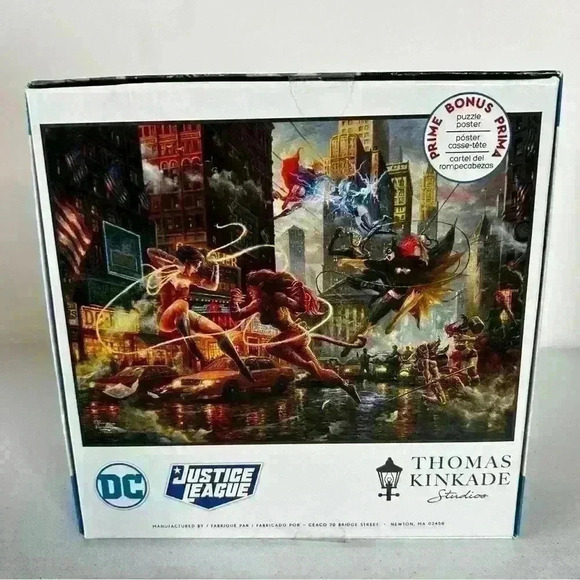 ❤️ Sealed BNIB Ceaco-Thomas Kinkade-DC Comics Women of  DC 1000 Pc Jigsaw Puzzle - Picture 6 of 8